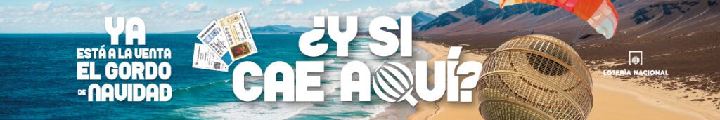 loteria navidad cartel de verano