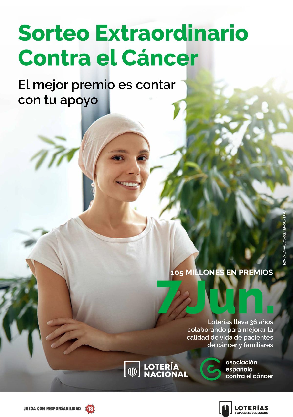 Sorteo Contra el Cáncer. Compra tu décimo en Lotería Pormetxeta y gana!