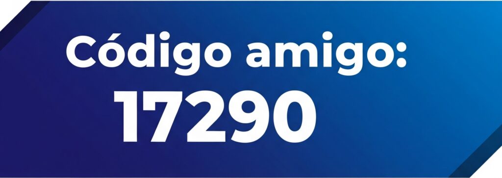 Código amigo 17290 para jugar a la lotería online con Pormetxeta