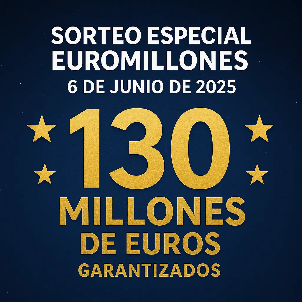 Especial Bote de Euromillones ¡130 millones garantizados!