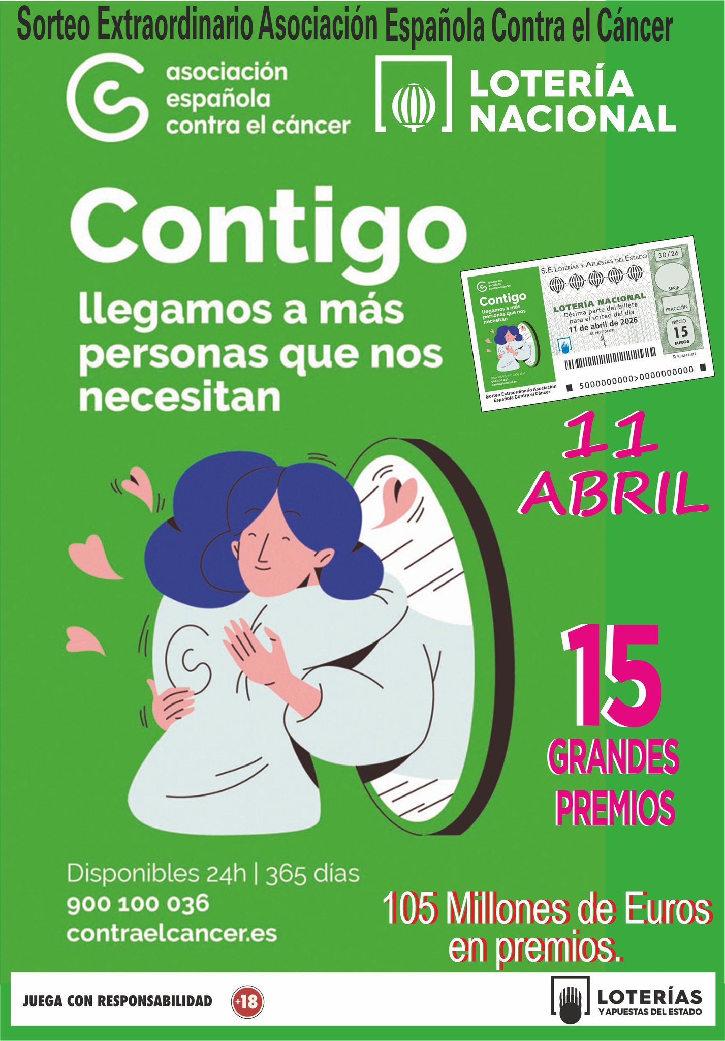 Sorteo Extraordinario contra el Cáncer en Barakaldo: Uniendo Suerte y Solidaridad el 11 de Abril